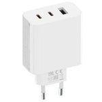 Cargador de Pared GaN Xiaomi 67W Gan Charger 2C1A 2xUSB Tipo-C/ 1xUSB/ 67W - PixelPlaza