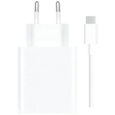 Cargador de Pared Xiaomi 67W HyperCharge Combo (Type-A)/ 1xUSB + Cable USB Tipo-C/ 67W - PixelPlaza