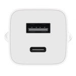 Cargador de Pared GaN Xiaomi Mi 65W Fast Charger 1xUSB Tipo-C/ 1xUSB A/ 65W