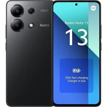 Smartphone Xiaomi Redmi Note 13 6GB/ 128GB/ 6.67"/ Negro - PixelPlaza
