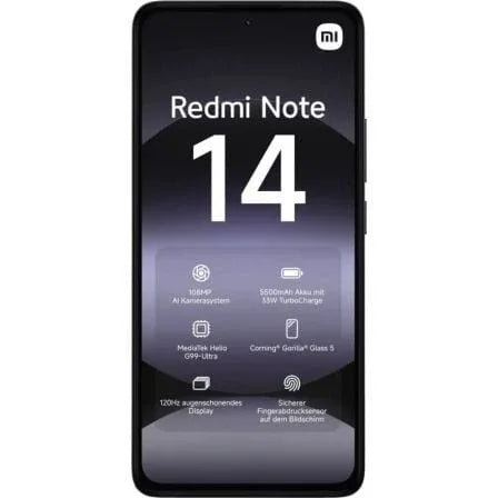 Smartphone Xiaomi Redmi Note 14 6GB/ 128GB/ 6.67"/ Negro - PixelPlaza