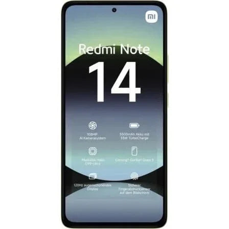Smartphone Xiaomi Redmi Note 14 8GB/ 256GB/ 6.67"/ Verde - PixelPlaza