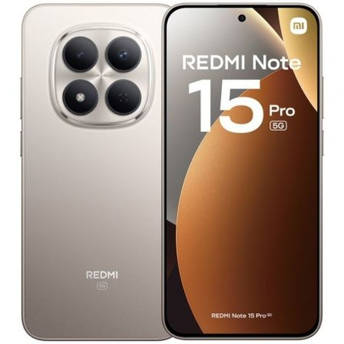 Smartphone Xiaomi Redmi Note 15 Pro 8GB/ 512GB/ 6.83"/ 5G/ Titanio