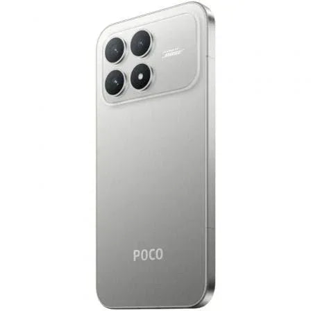 Xiaomi POCO F8 Pro 5G 12GB/256GB 6,59" Titanio plateado detalle #titanio-plateado