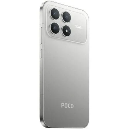 Xiaomi POCO F8 Pro 5G 12GB/256GB 6,59" Titanio plateado detalle #titanio-plateado