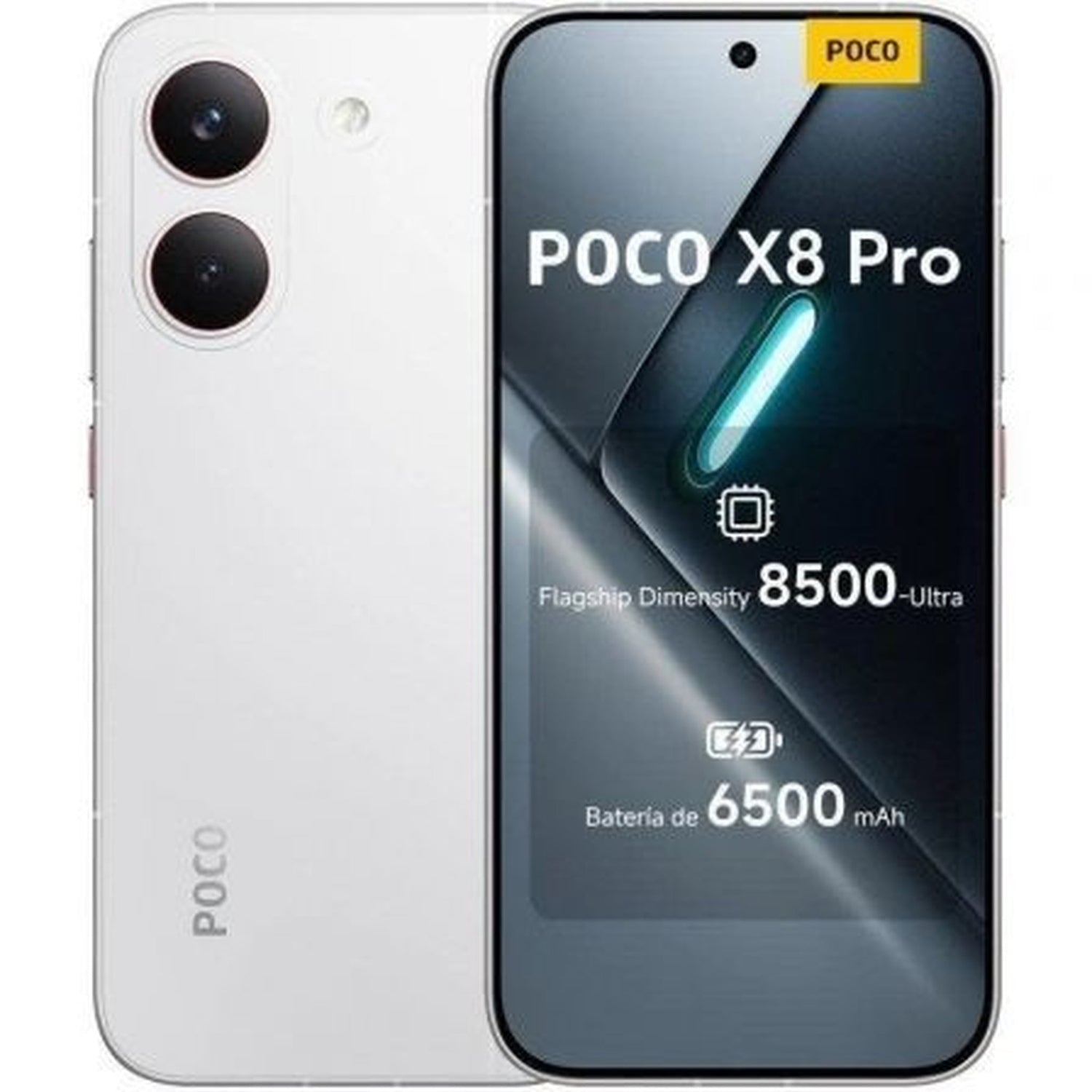 Smartphone Xiaomi POCO X8 Pro 8GB/ 512GB/ 6.59"/ 5G/ Blanco