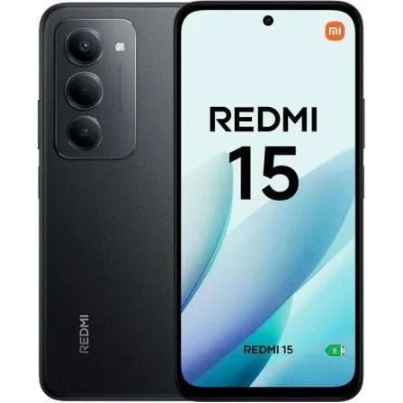 Smartphone Xiaomi Redmi 15 8GB/ 256GB/ 6.9"/ Negro - PixelPlaza