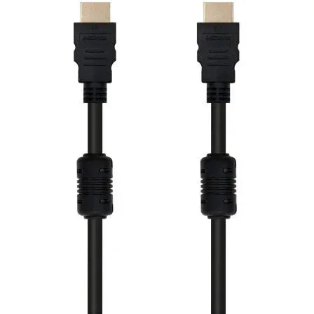 Cable HDMI 1.4 Nanocable 10.15.1810/ HDMI Macho - HDMI Macho/ 10m/ Negro - PixelPlaza