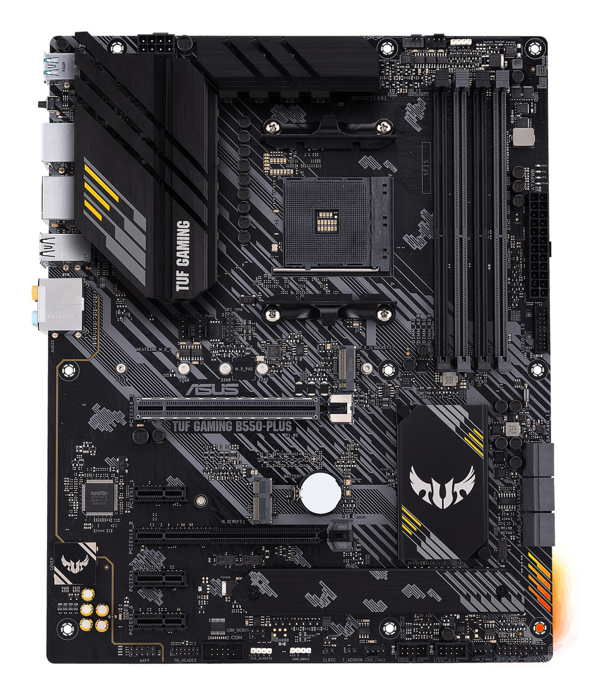 ASUS TUF Gaming B550-PLUS Zócalo AM4 ATX Ethernet de 2.5 Gigabit 2 ranuras M.2 Placa base