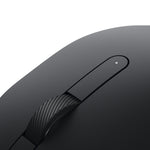 Mouse raton Dell ms3320w optico 3 botones 1600ppp wireless inalambrico negro