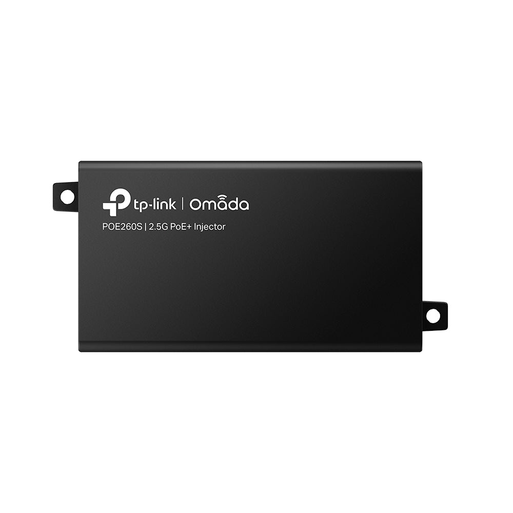 POE injector TP-Link POE260S 2P 2.5Gbps 30W pasa datos y alimentación por el mismo cable hasta 100 metros plug and play