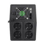 SAI Línea Interactiva Phasak 2000 VA LCD/ 2000VA/ 4 Salidas/ Formato Torre - PixelPlaza