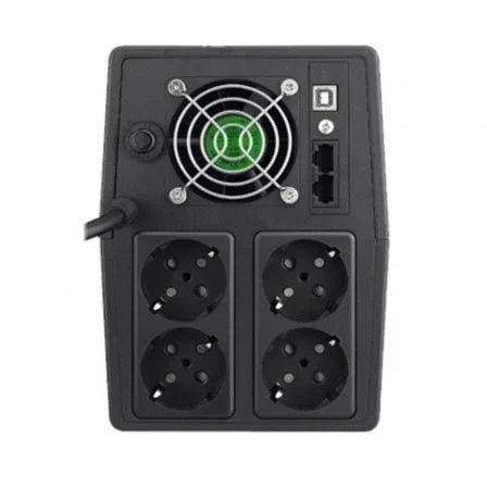 SAI Línea Interactiva Phasak 2000 VA LCD/ 2000VA/ 4 Salidas/ Formato Torre - PixelPlaza