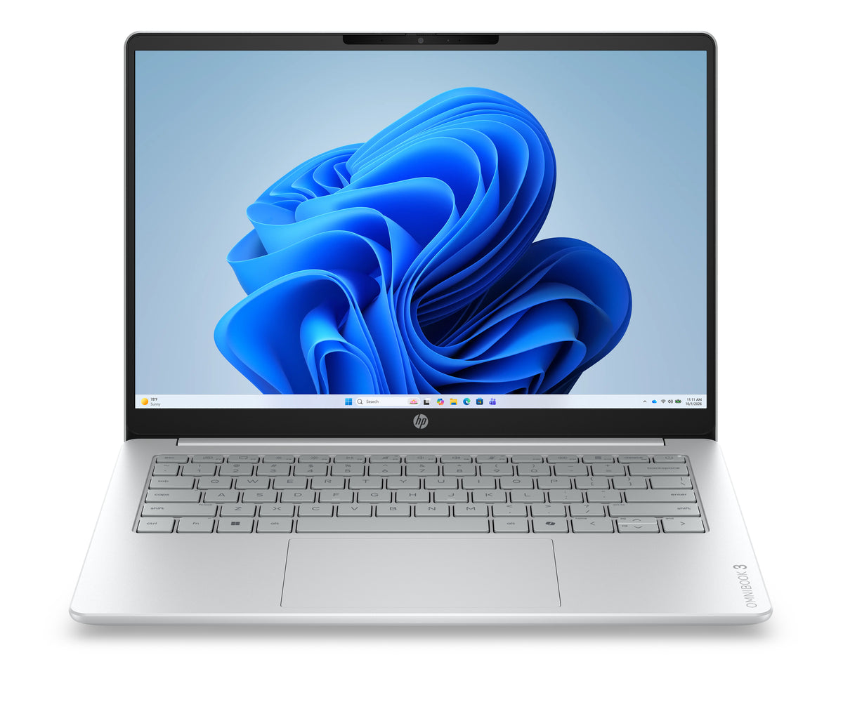 Portátil HP omnibook 3 ai 14 - ht0014nsx ultra 5 - 225u 14 pulgadas - 8gb - ssd 512gb - plata - w11