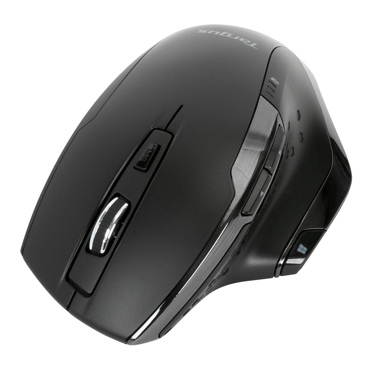 Mouse ratón ergonómico Targus bluetrace wireless inalámbrico antimicrobiano negro