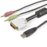 Cable kvm 4 en 1 startech 1.8m