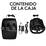 Volante con Pedales Logitech G923 TrueForce para PlayStation PS5/ PC - PixelPlaza