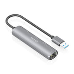 Hub USB Aisens ASUC-4P036-GR/ 2xUSB Tipo-C/ 1xUSB/ 1xRJ45/ Gris
