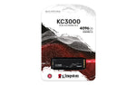 Disco SSD Kingston KC3000 4TB/ M.2 2280 PCIe Gen4/ con Difusor de Calor/ Full Capacity