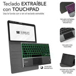 Funda con Teclado Subblim KeyTab Pro BT para Tablet iPad 10.9" 10a Gen/ Negra - PixelPlaza