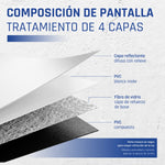 Iggual Pantalla eléc tensionada 16:9 92 203x114cm