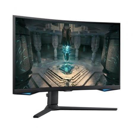 Smart Monitor Gaming Curvo Samsung Odyssey G6 S27BG650EU 27"/ QHD/ 1ms/ 240Hz/ VA/ Multimedia/ Regulable en altura/ Smart TV/ Negro - PixelPlaza