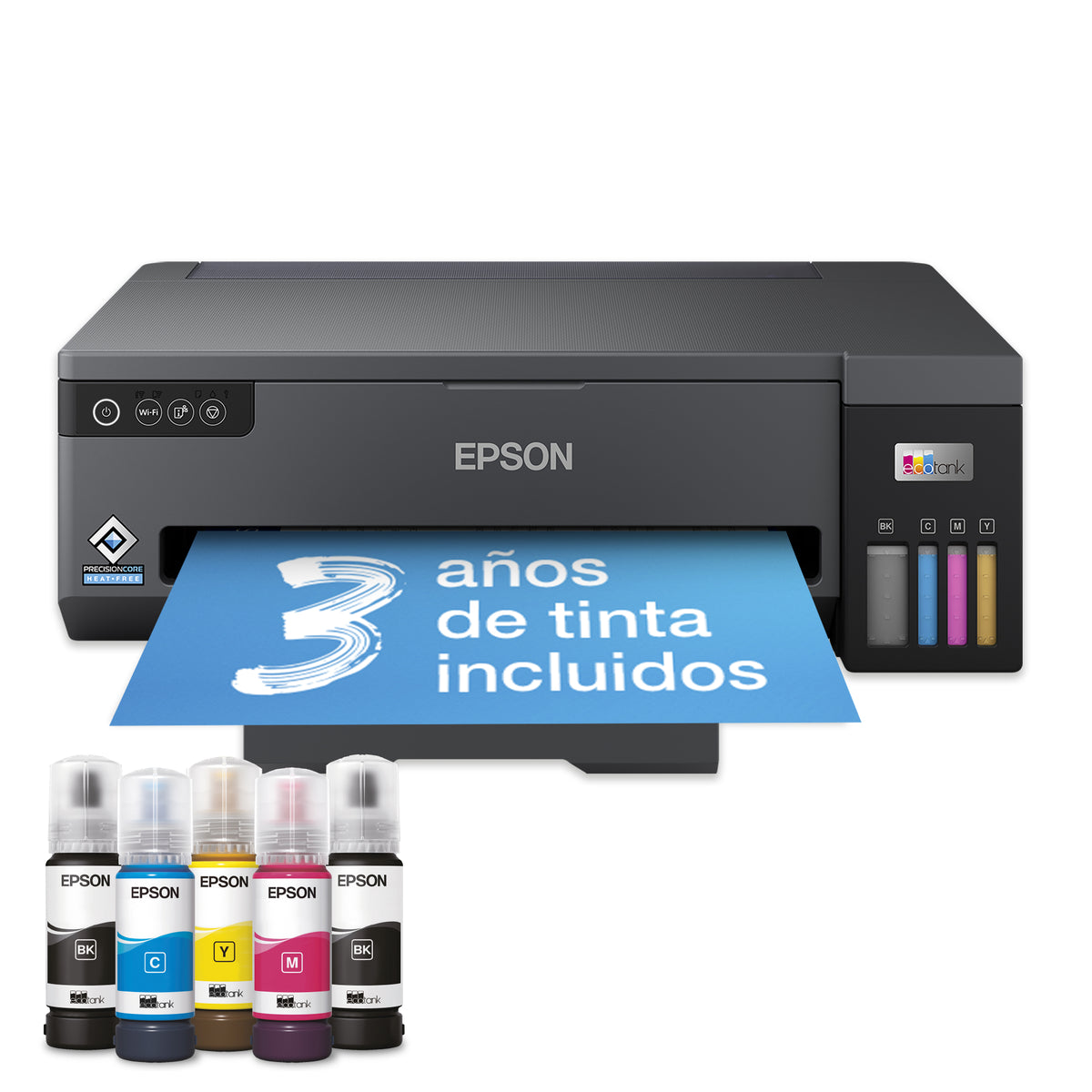 Impresora Epson inyeccion color ecotank et - 14100 a3 · 15ppm · USB · WiFi