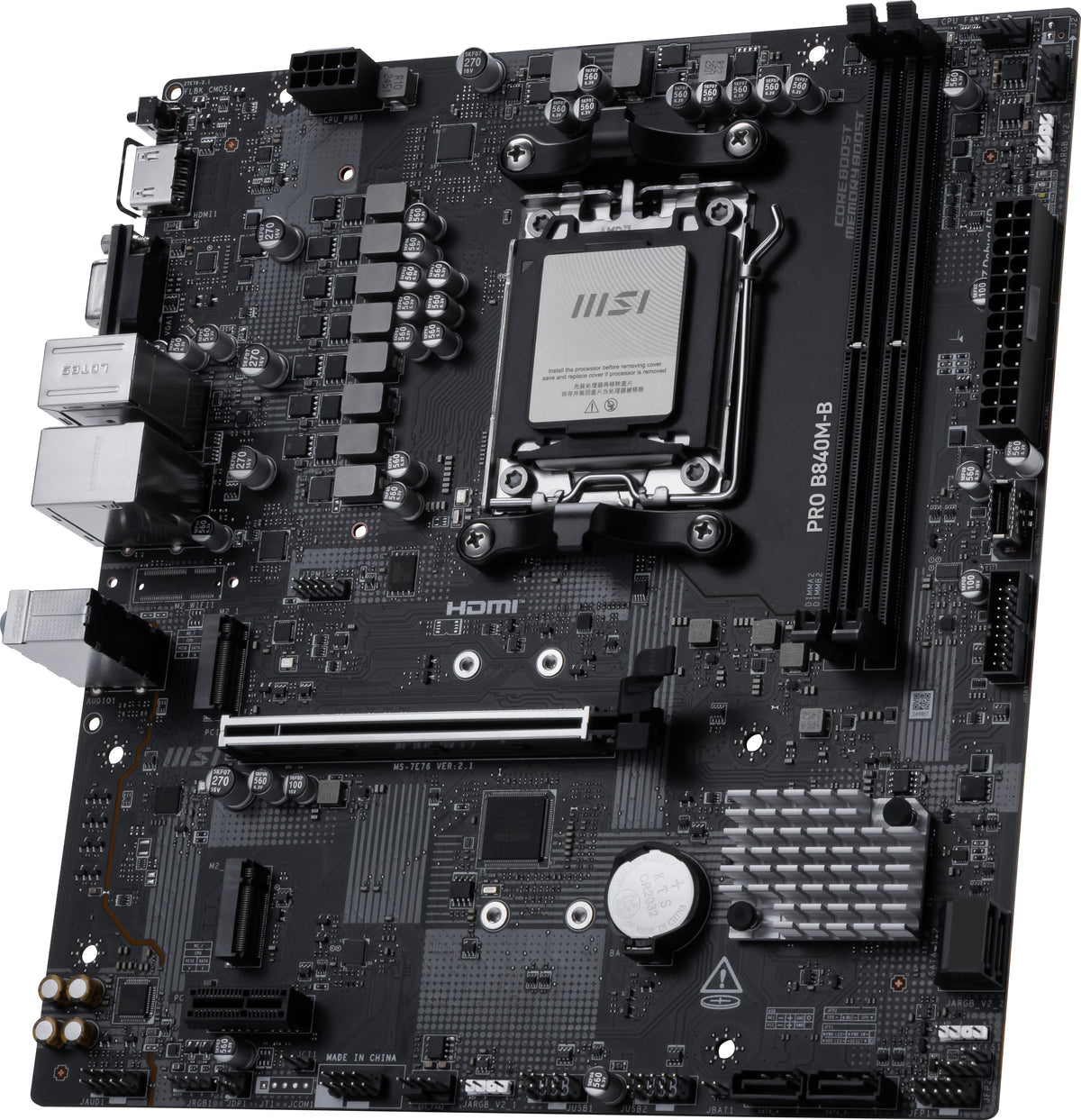 Placa base Msi am5 pro b840m - b DDR5 mATX
