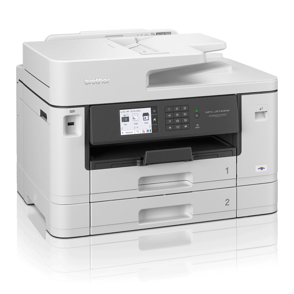 Brother Multifunción Tinta MFC-J5740DW 28/28PPM A4/A3 duplex WiFi adf doble bandeja color negro