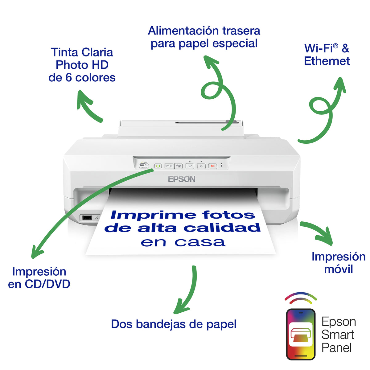 Impresora inyeccion epson expresion photo xp - 65