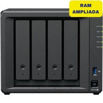 NAS Synology Diskstation DS925+/ 4 Bahías 3.5"- 2.5"/ 8GB DDR4/ Formato Torre - PixelPlaza