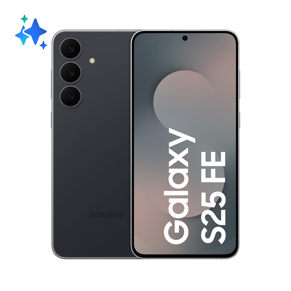 Smartphone Samsung Galaxy S25 FE 8GB/ 256GB/ 6.7"/ 5G/ Negro