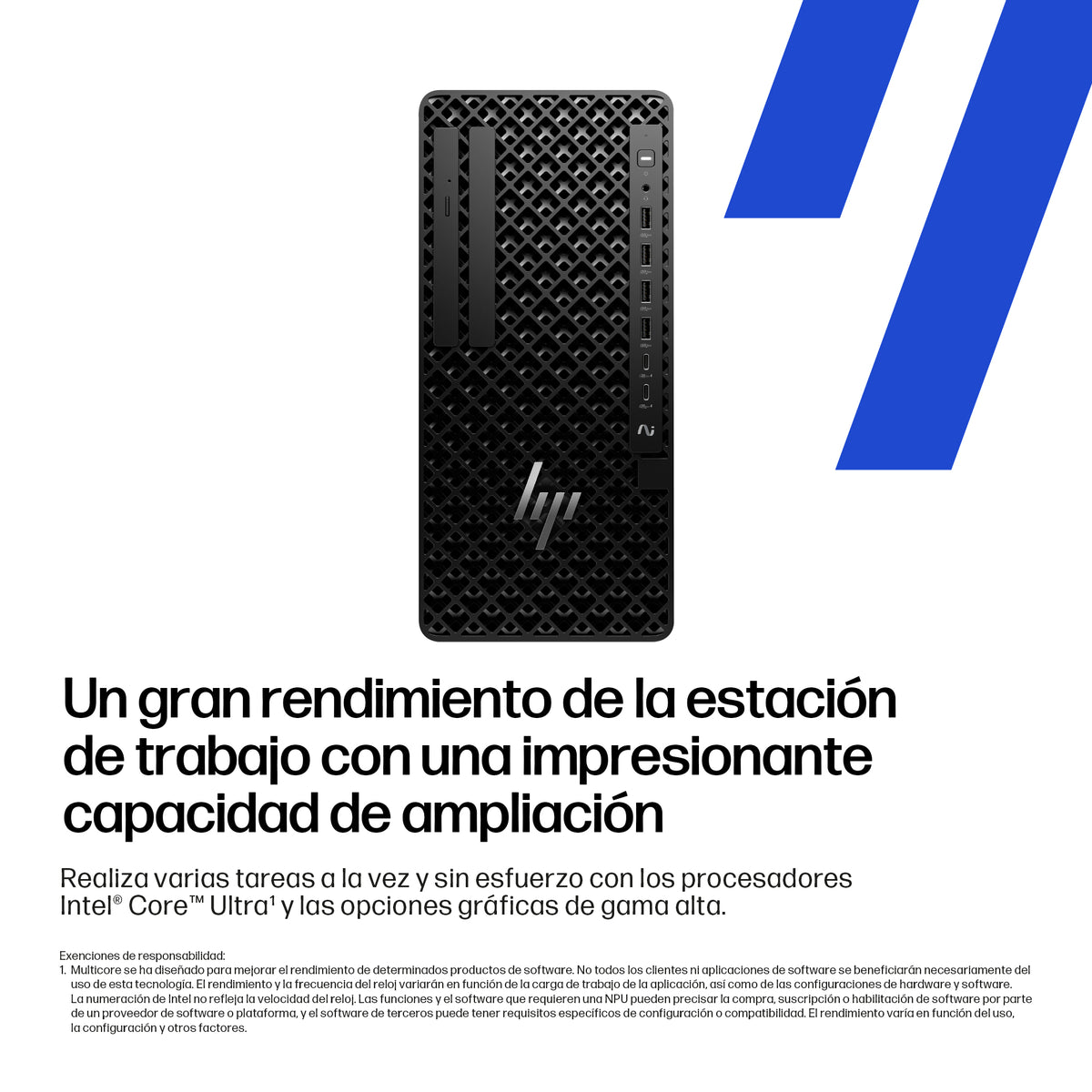 Ordenador HP z1 g1i u9 - 285 32GB SSD 1TB
