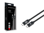 Cable USB - c Conceptronic macho · macho 2m USB 4.0 gen 3 240w 48v 5a 40gbps e - mark