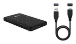 Carcasa disco duro TooQ tqe - 2500b 2.5 pulgadas USB tipo b negra