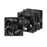 Pack de 3 Ventiladores Arctic S12038-8K/ 12cm