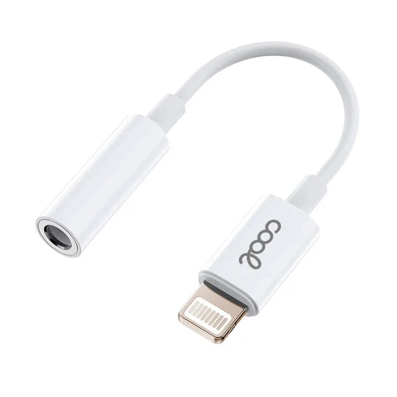 Adaptador Conector Lightning a Jack 3,5 mm (Bluetooth) Universal COOL - PixelPlaza