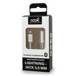 Adaptador Conector Lightning a Jack 3,5 mm (Bluetooth) Universal COOL - PixelPlaza