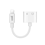 Adaptador Dual Bluetooth Jack 3,5 mm + Carga Lightning COOL - PixelPlaza