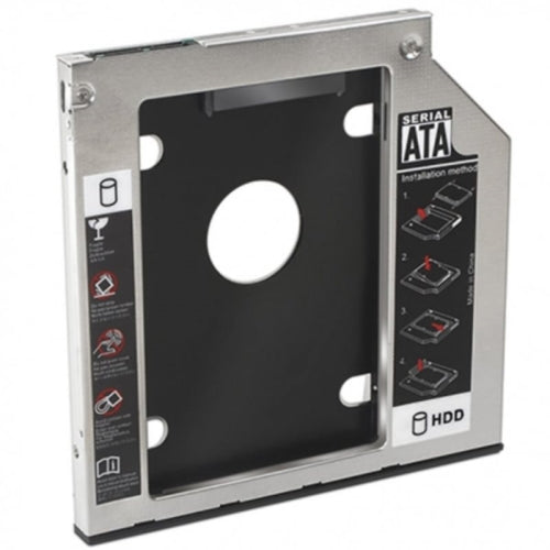 Adaptador Nanocable Lector DVD a HDD/SSD STA 2.5 9.5mm