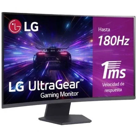 Monitor Gaming Curvo LG UltraGear 32GS60QC-B 31.5"/ QHD/ 1ms/ 180Hz/ VA/ Negro - PixelPlaza