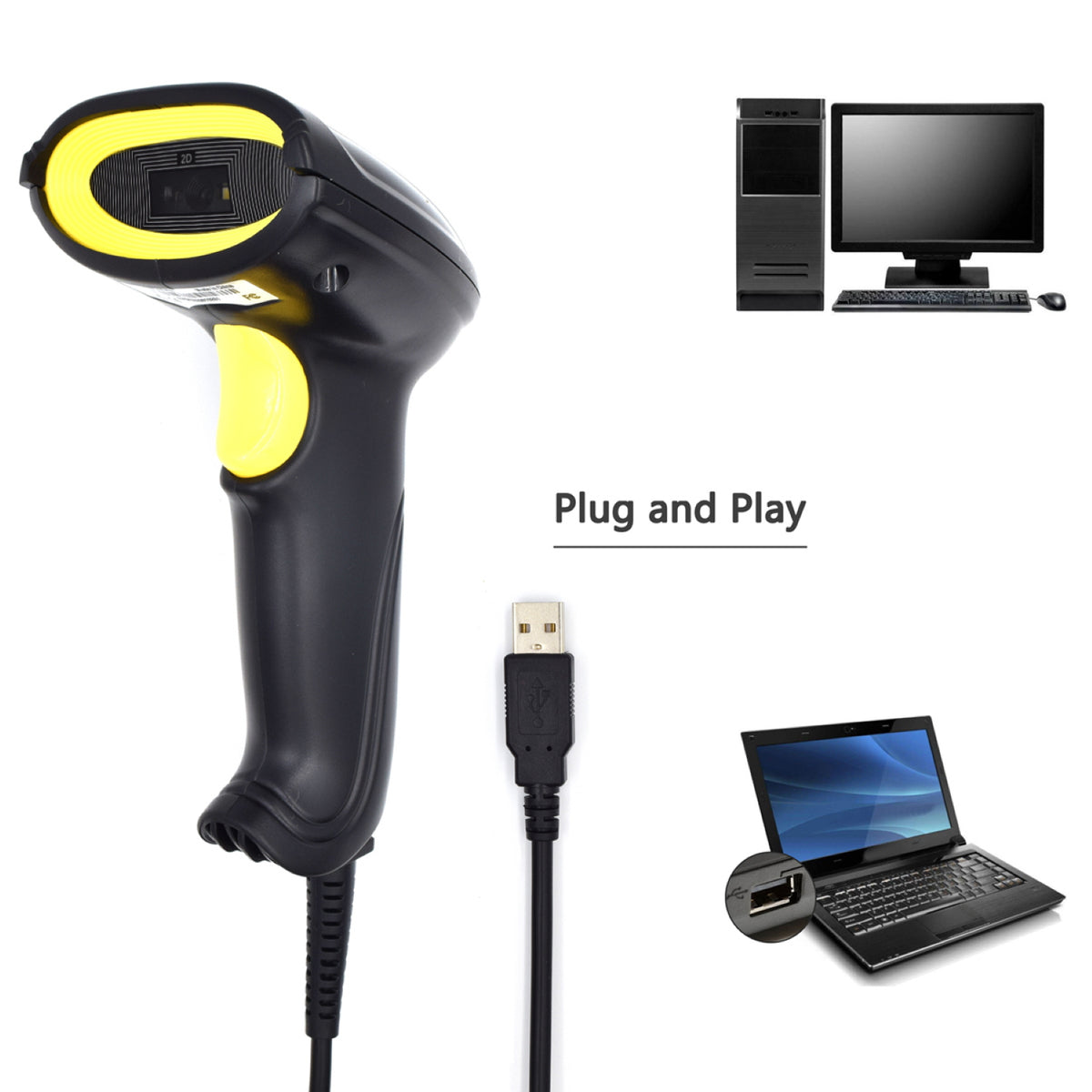 Lector codigo de barras Ewent ew3410 2ds USB