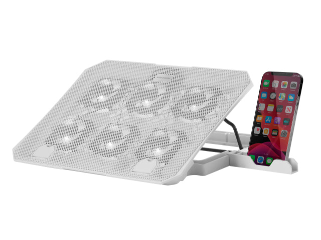 Base de refrigeracion mars gaming mnbc23w para portatil 16 pulgadas
