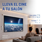 Iggual Pantalla eléctrica 4:3 134 240x240 cm