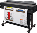Plotter Hp designjet t650 a0 36 pulgadas red · WiFi · cortadora horizontal automatica