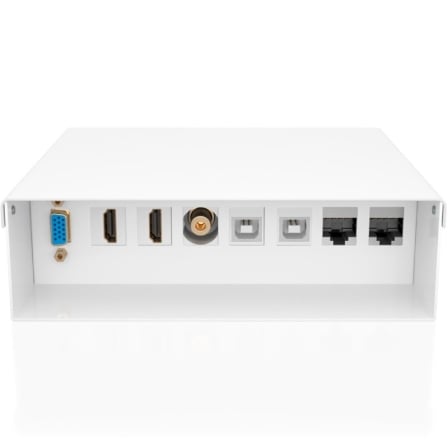 Caja de Conexiones Aisens A127-1031/ VGA - 2x HDMI - Jack 3.5 - 2x USB-B - 2x RJ45
