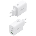 Cargador de Pared GaN Aisens ASCH-67W3P086-W/ 2xUSB Tipo-C/ 1xUSB/ 67W/ Blanco