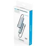 Docking USB Tipo-C Aisens ASUC-9P051-GR/ 1xDisplayPort/ 1xHDMI 4K/ 4xUSB/ 1xUSB Tipo-C/ 1xRJ45/ 1xUSB Tipo-C PD/ Gris