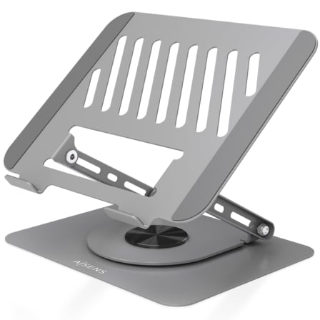 Soporte de Sobremesa Aisens LP5SXL-487 para Portátil de 10-17"/ hasta 3kg