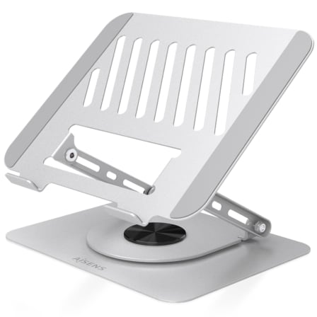 Soporte de Sobremesa Aisens LP5SXL-489 para Portátil de 10-17"/ hasta 3kg